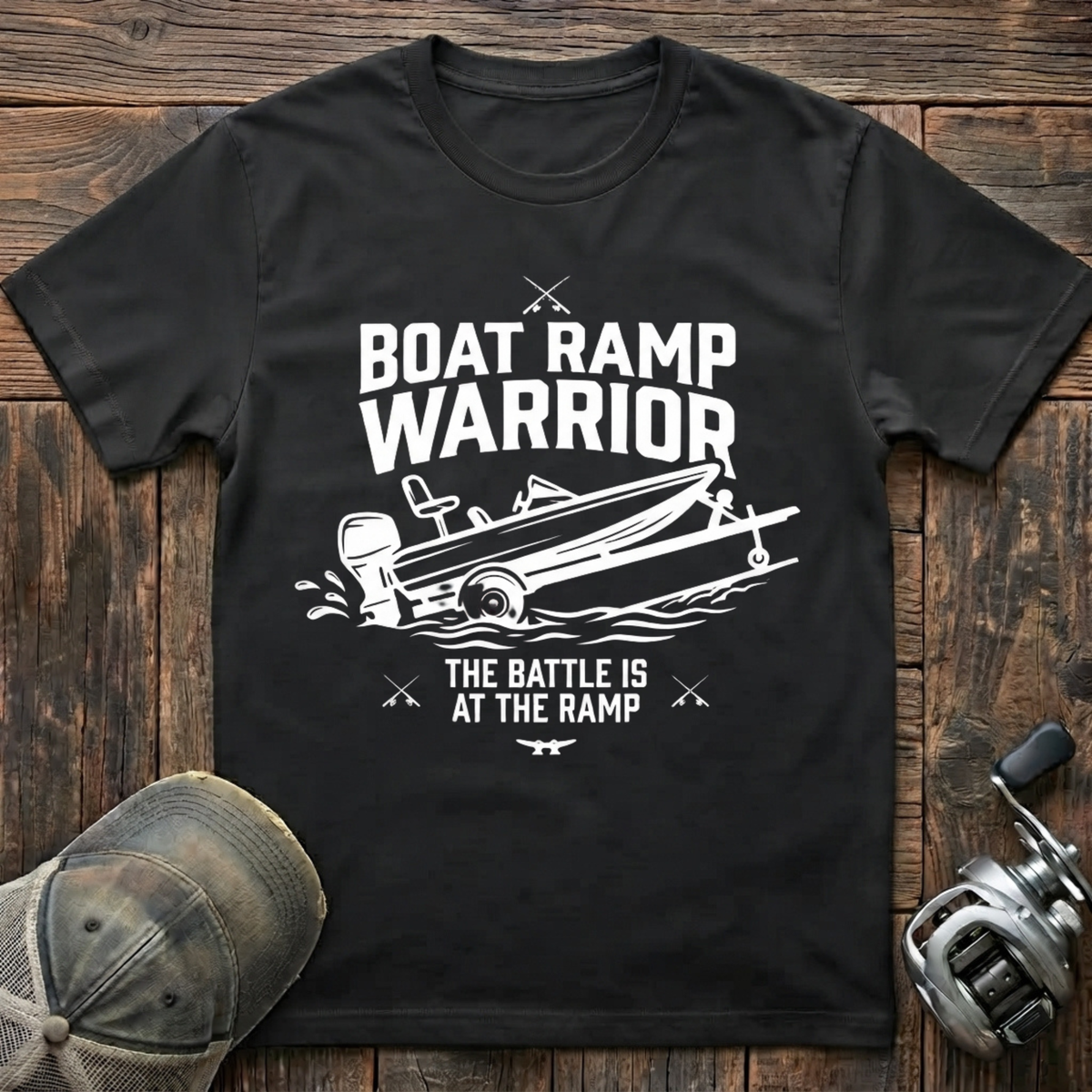 Boat ramp warrior  T-Shirt