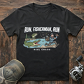 run fisherman run T-Shirt