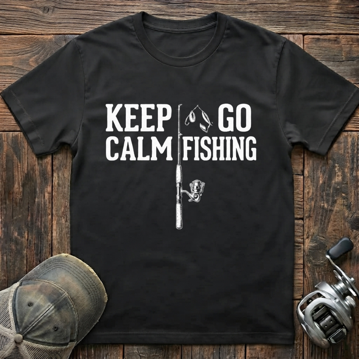 Keep calm and go fishing T-Shirt