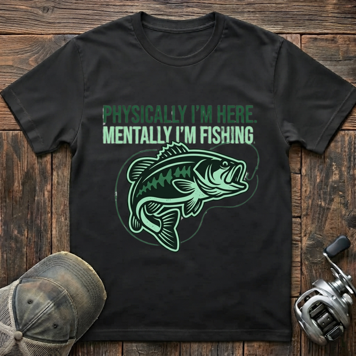 physically I'm here T-Shirt