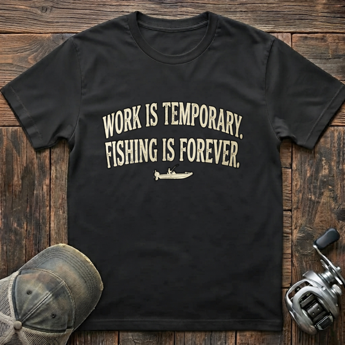 work is temporary T-Shirt
