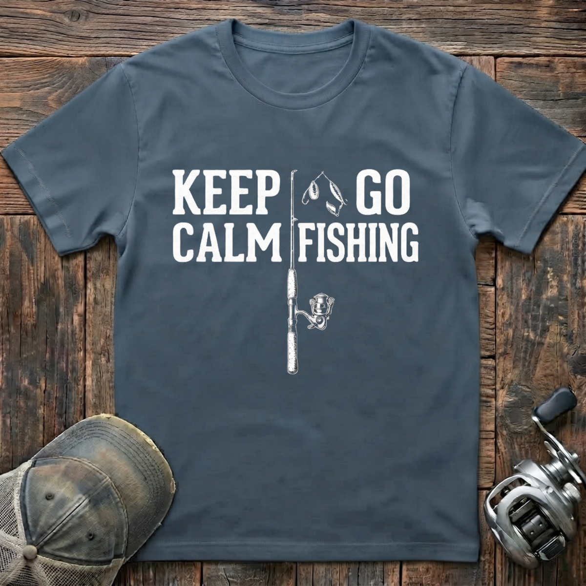 Keep calm and go fishing T-Shirt