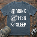 Drink fish sleep T-Shirt