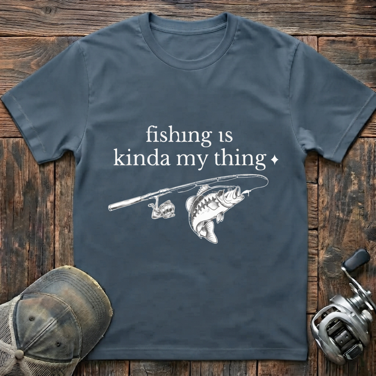 Fishing is kinda my thing  T-Shirt