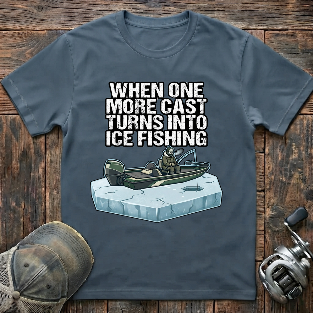 ice fishing T-Shirt