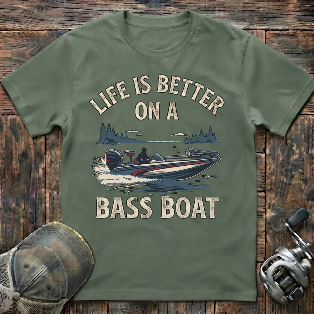 Life is better on a boat T-Shirt