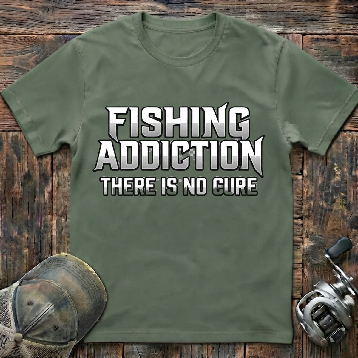 Fishing addiction T-Shirt
