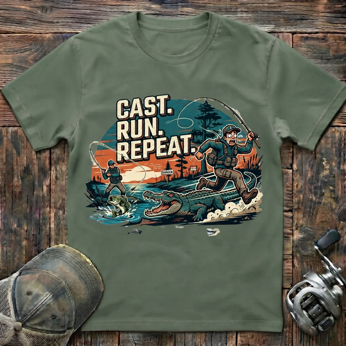 Cast run repeat T-Shirt
