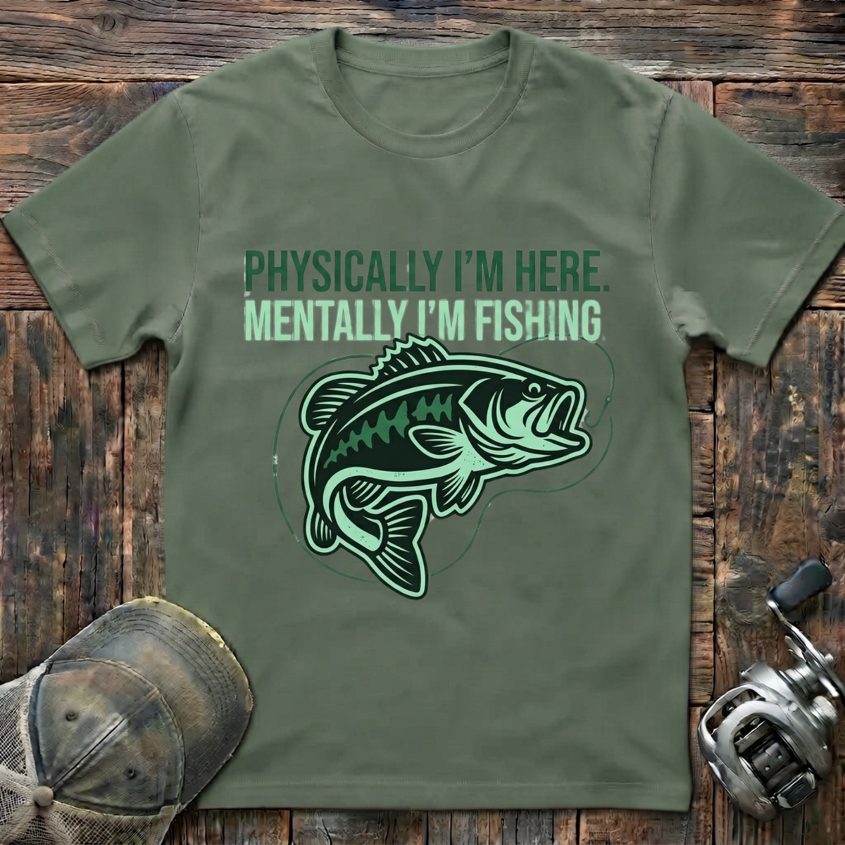 physically I'm here T-Shirt