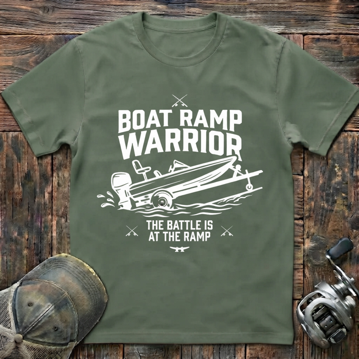 Boat ramp warrior  T-Shirt