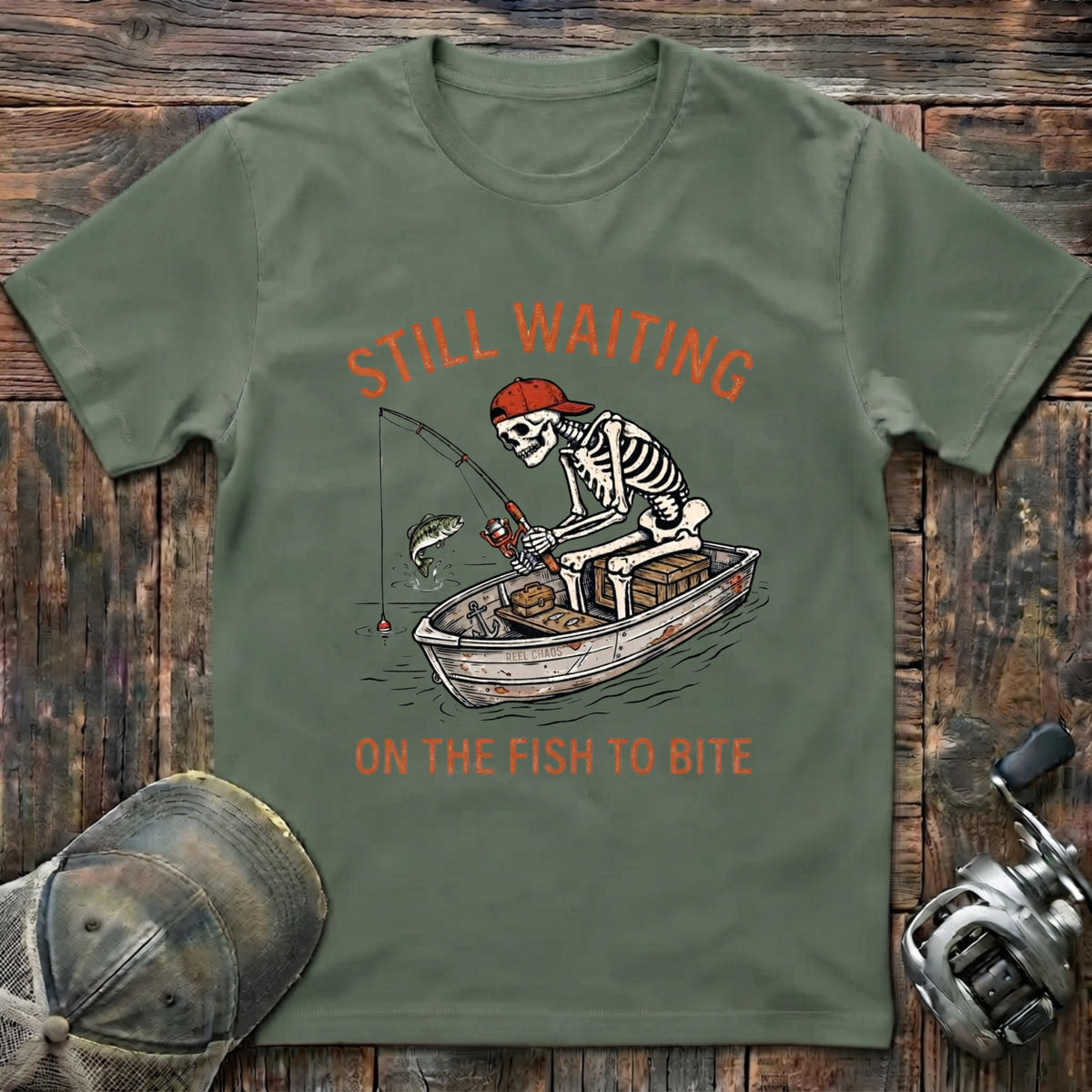 still waiting on the fish T-Shirt