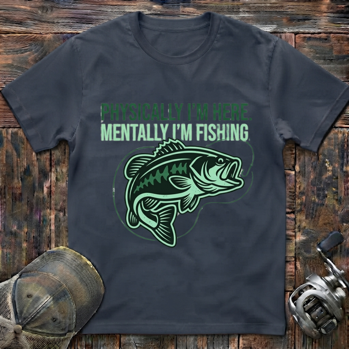 physically I'm here T-Shirt