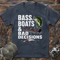 bass boat and bad decisions T-Shirt
