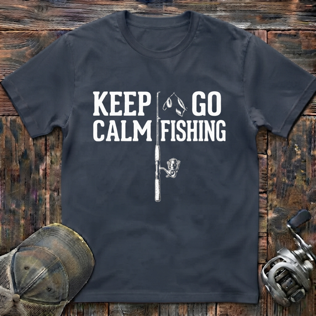 Keep calm and go fishing T-Shirt