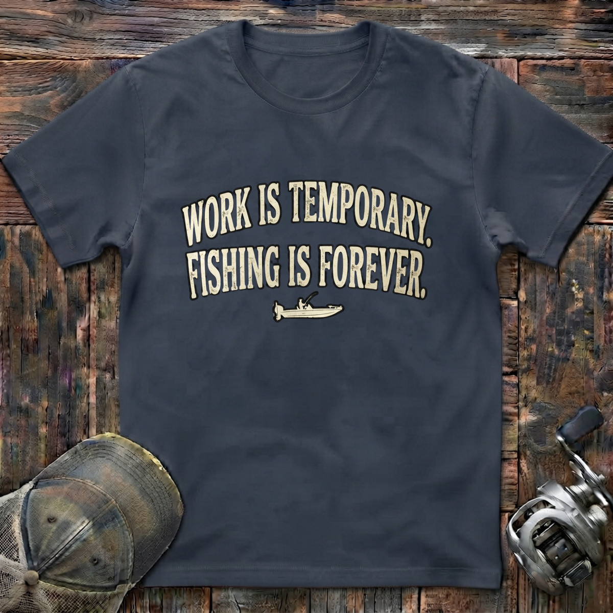 work is temporary T-Shirt