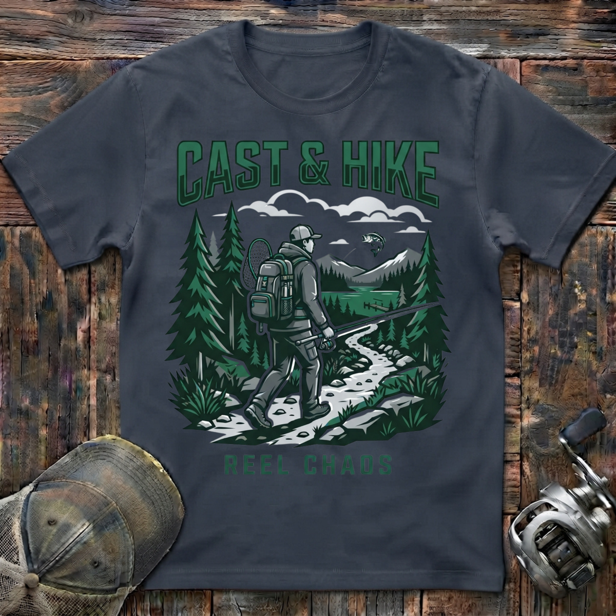 Cast and hike T-Shirt