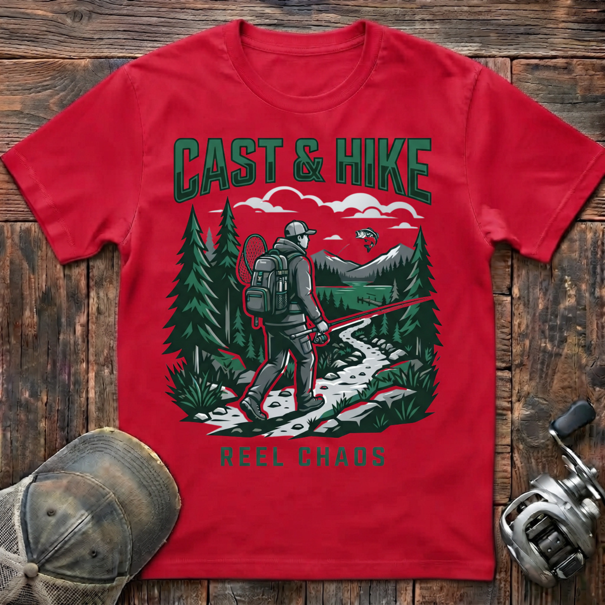 Cast and hike T-Shirt