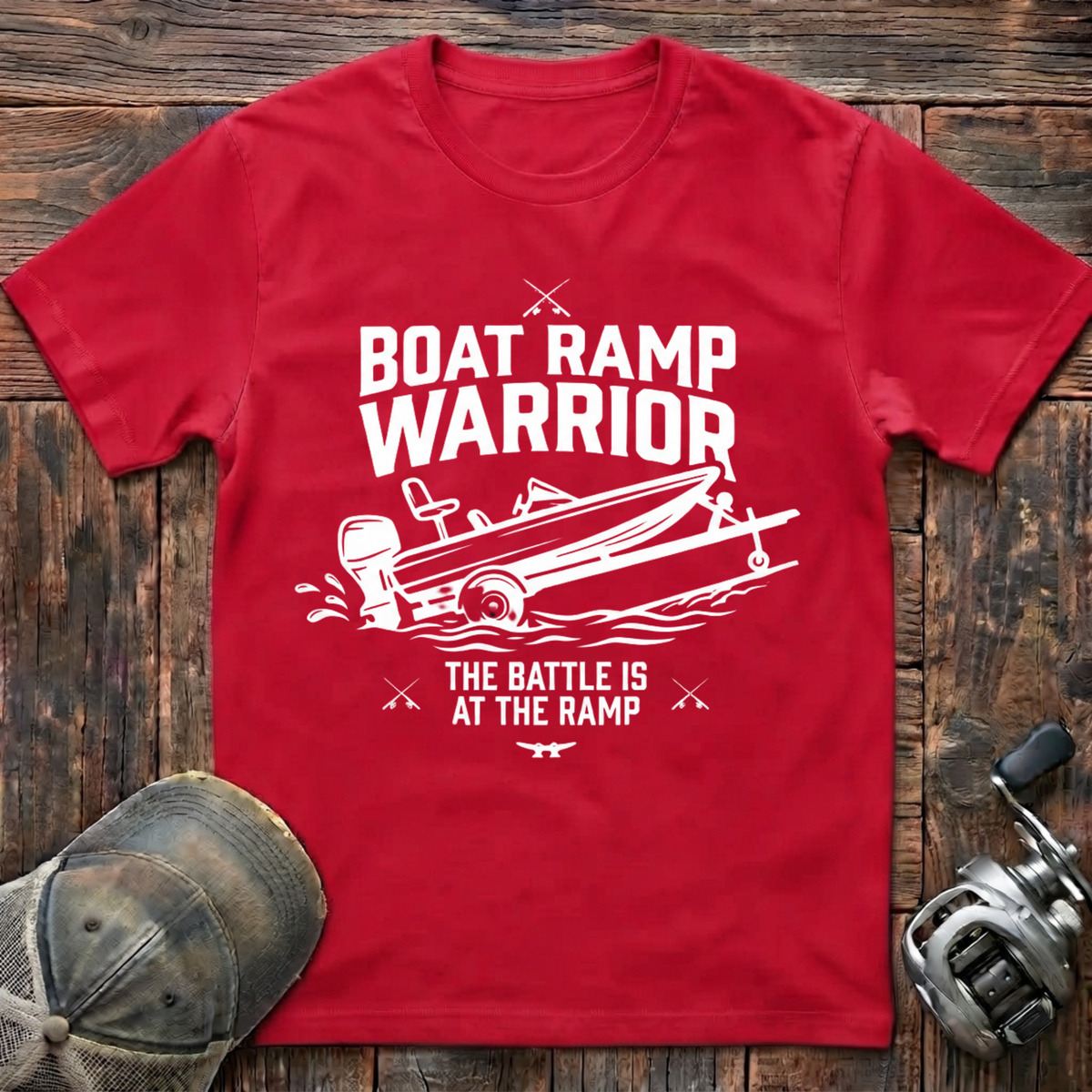 Boat ramp warrior  T-Shirt