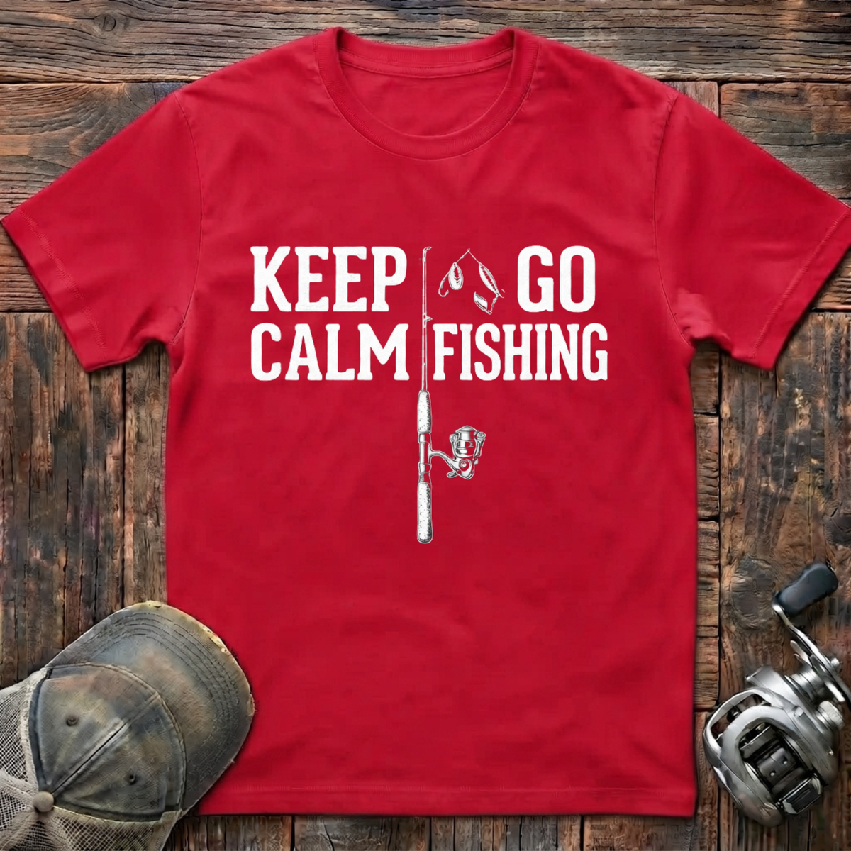 Keep calm and go fishing T-Shirt