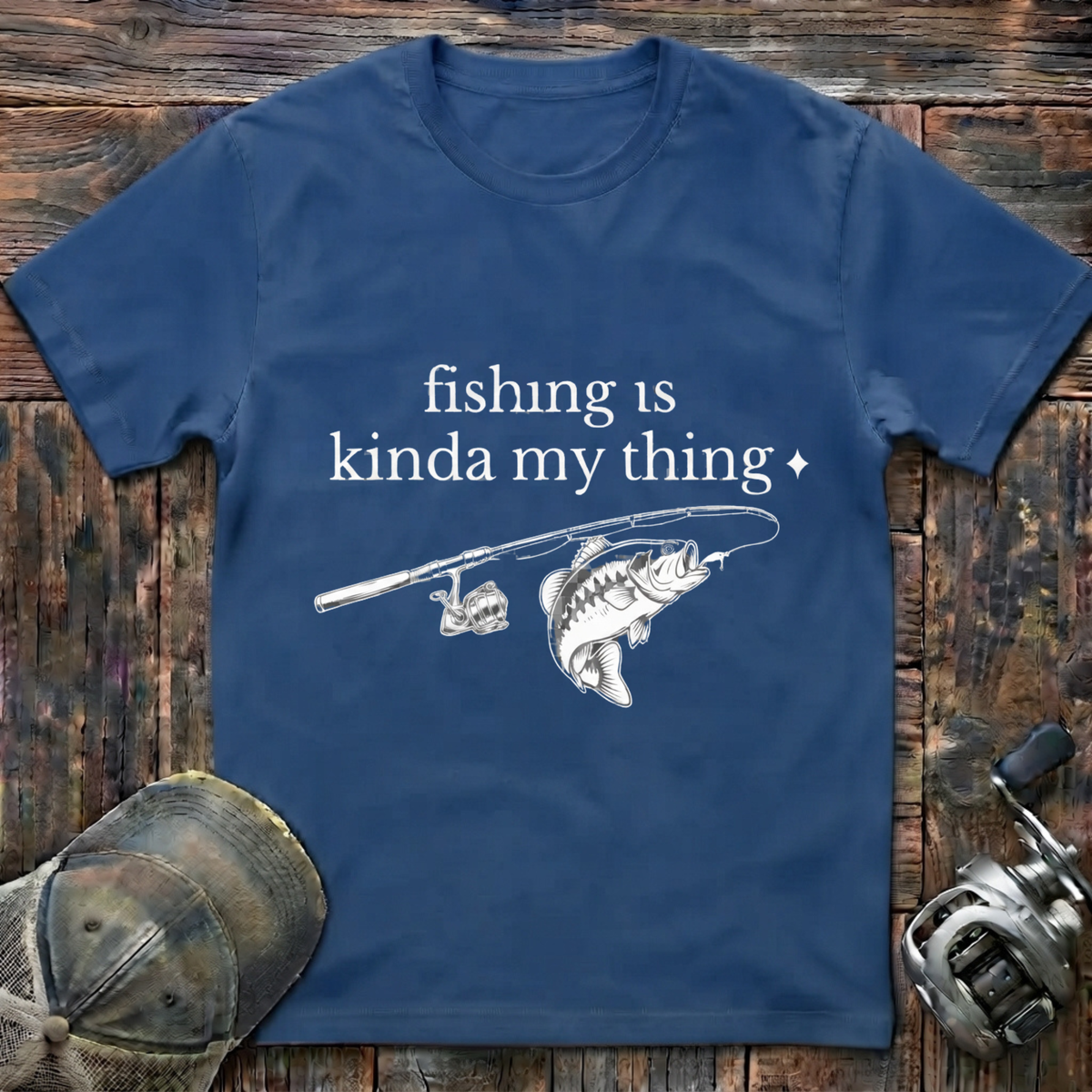 Fishing is kinda my thing  T-Shirt