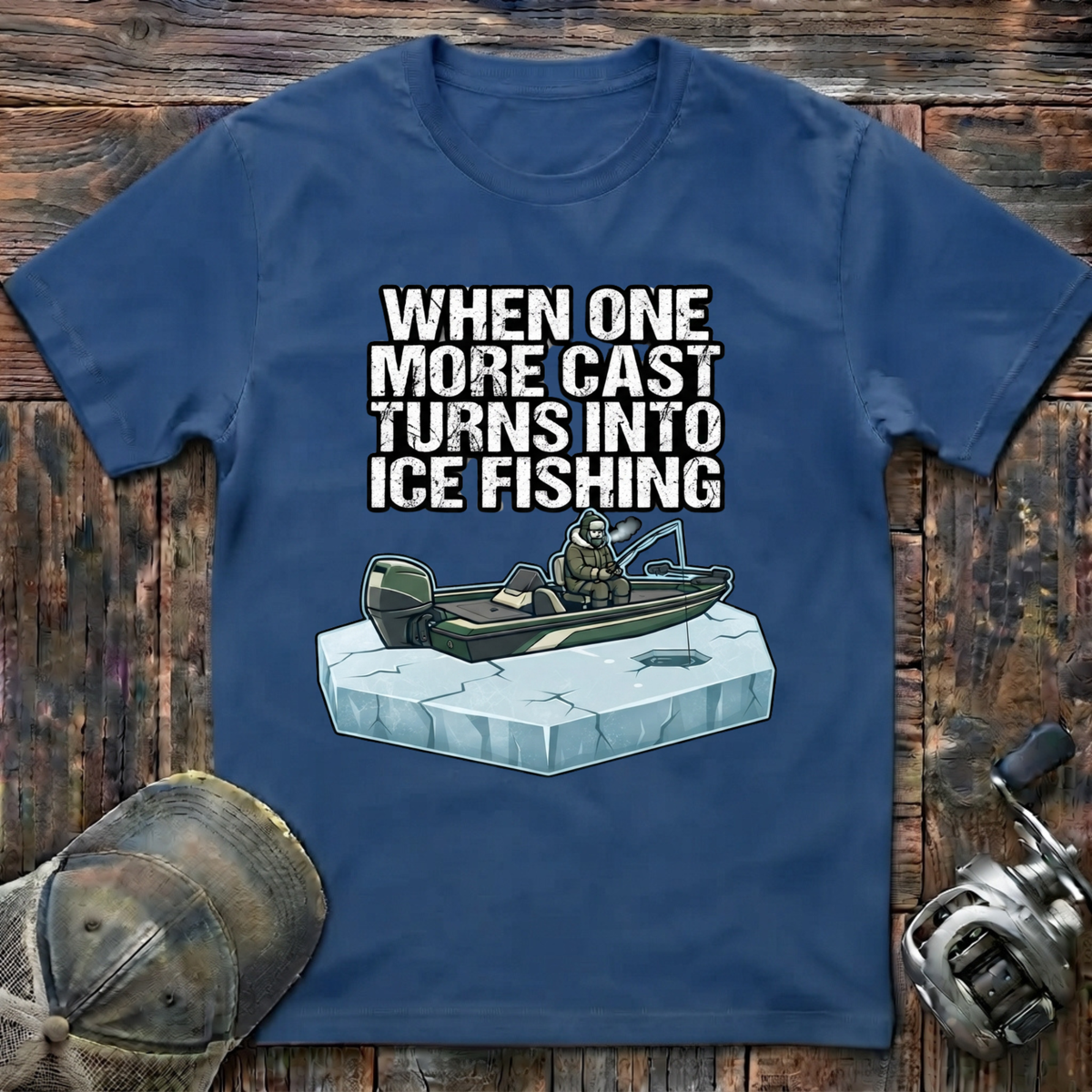 ice fishing T-Shirt