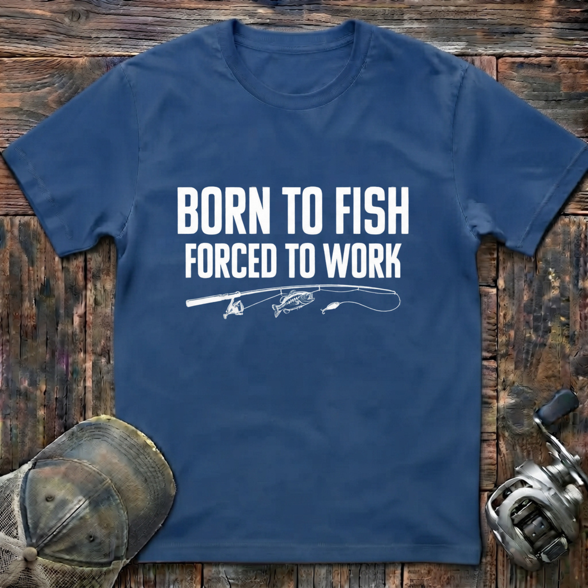 Born to fish  T-Shirt