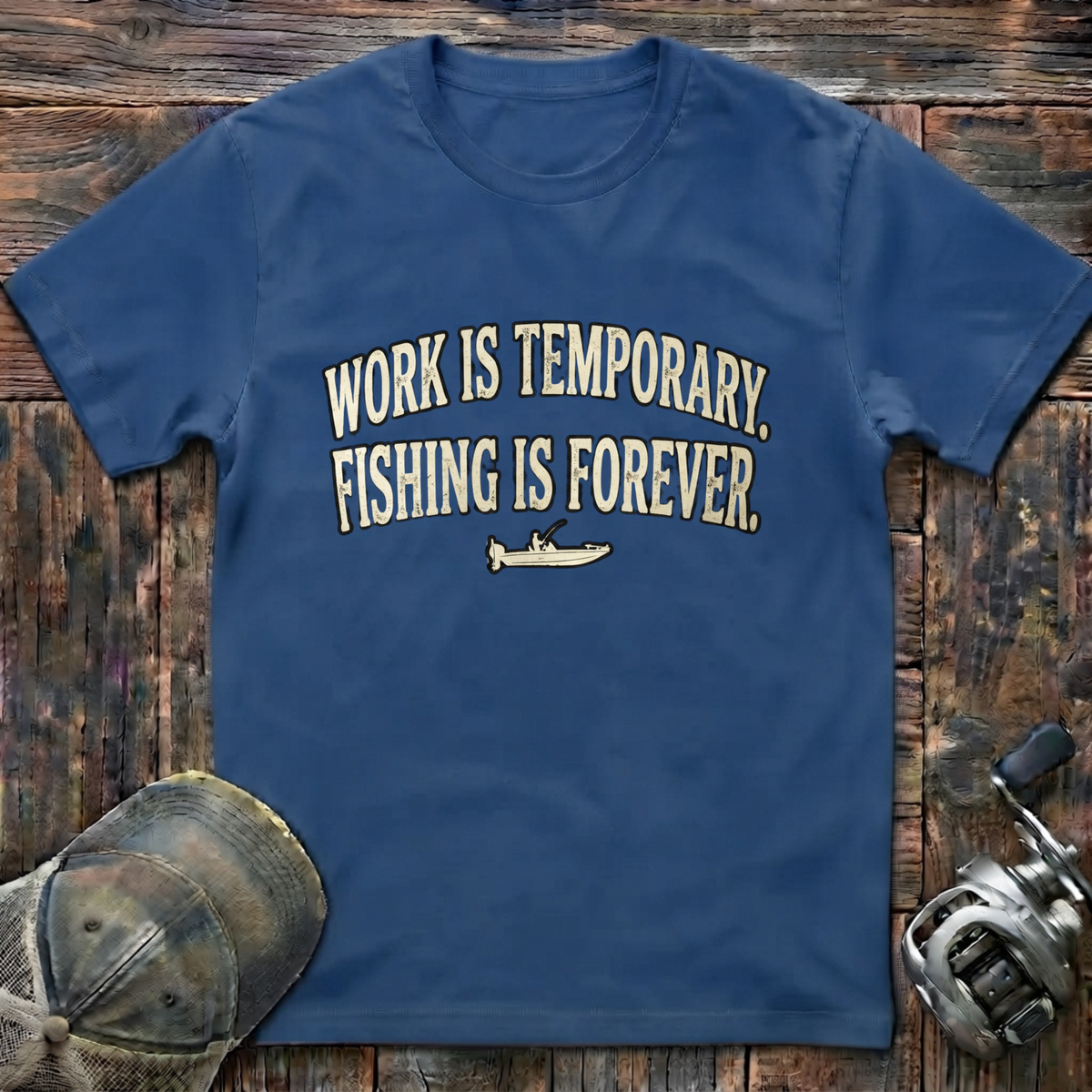 work is temporary T-Shirt