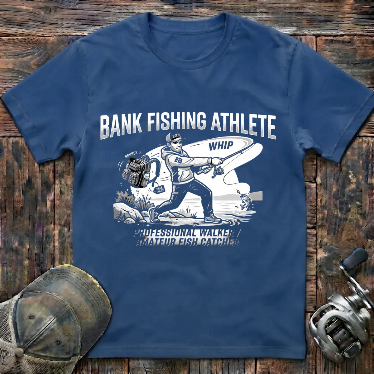 Bass fishing athlete T-Shirt