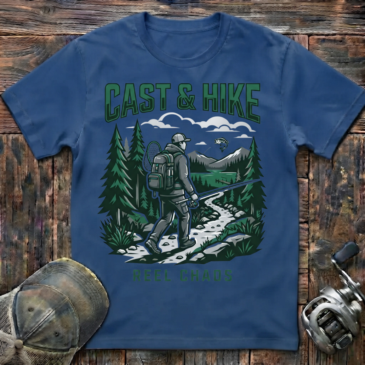 Cast and hike T-Shirt