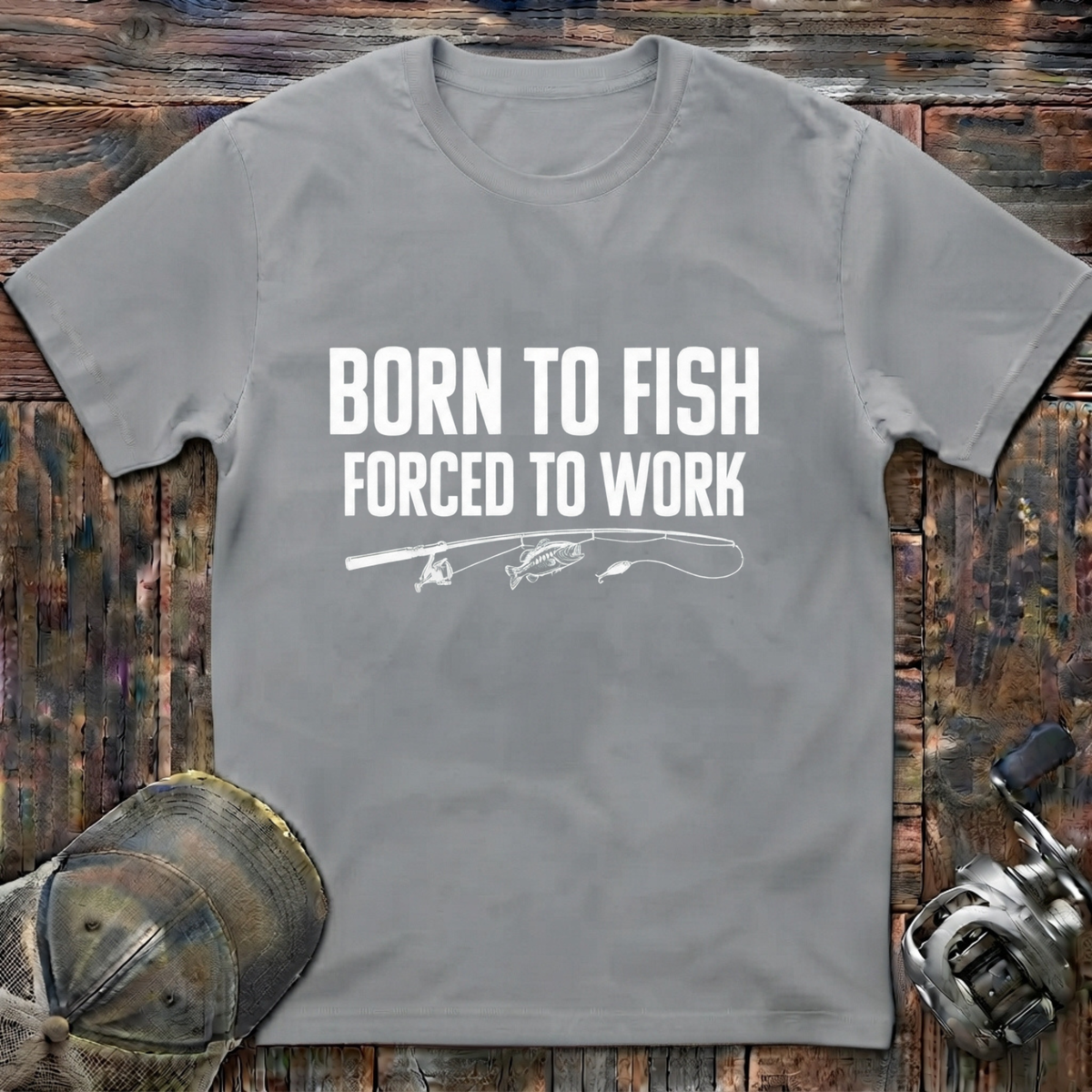 Born to fish  T-Shirt