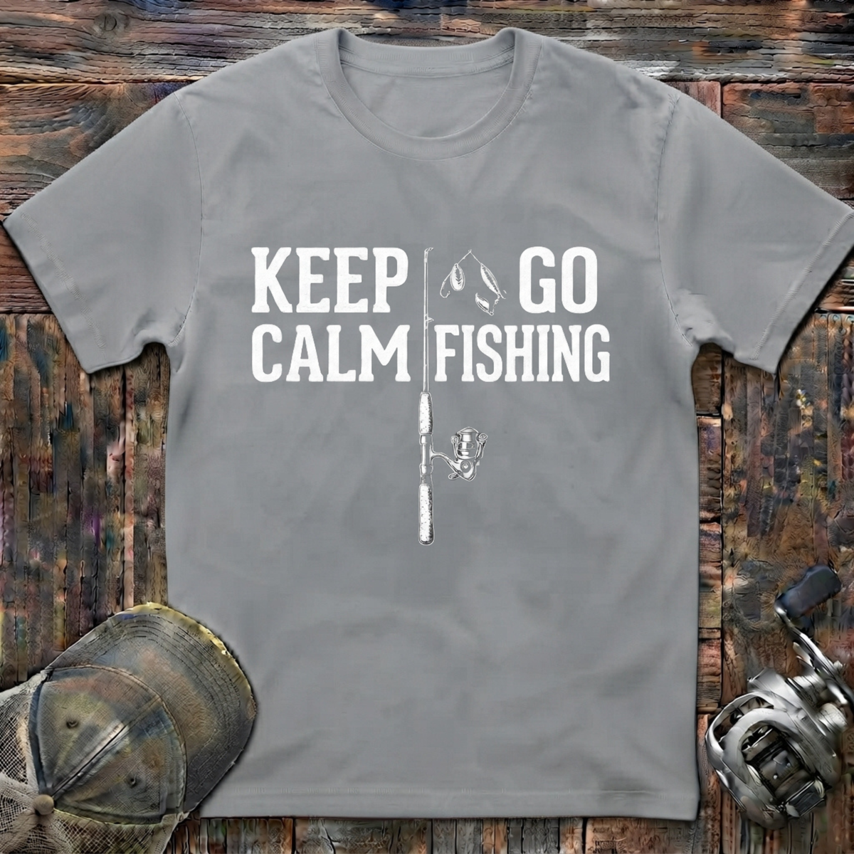 Keep calm and go fishing T-Shirt