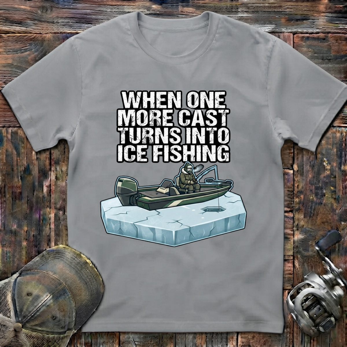 ice fishing T-Shirt