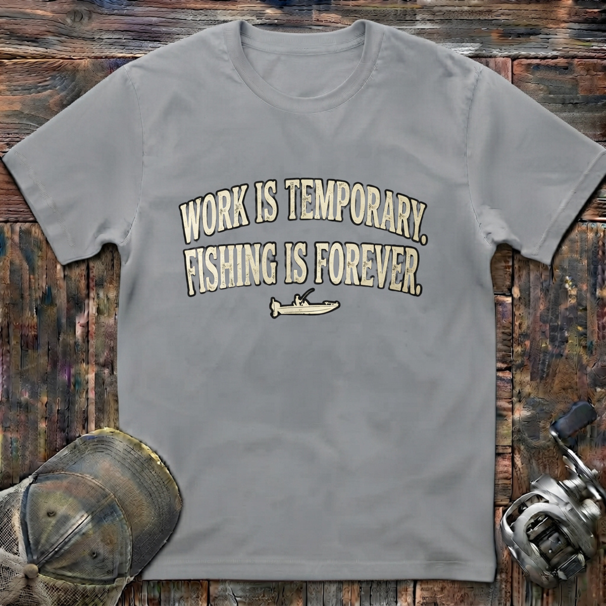 work is temporary T-Shirt